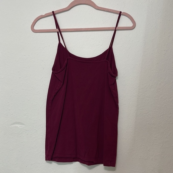 Attention Blouse Size M Burgundy - Picture 6 of 6